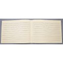 Notenpapier - Bach quer 10 systeme