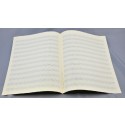 Notenpapier - Bach hoch 12 Sys m. Hilfsl