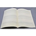 Notenpapier - Bach 3x5S Quartett m.Klavi
