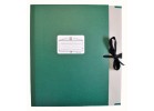 Notenmappe Bach & Quart Klappen 8cm grün