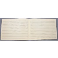 Notenpapier - Bach quer 12 systeme